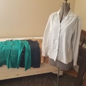 Lot of 4 vintage blouses.